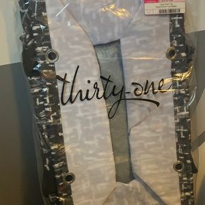 Thirty One Large Utility Tote & Lid